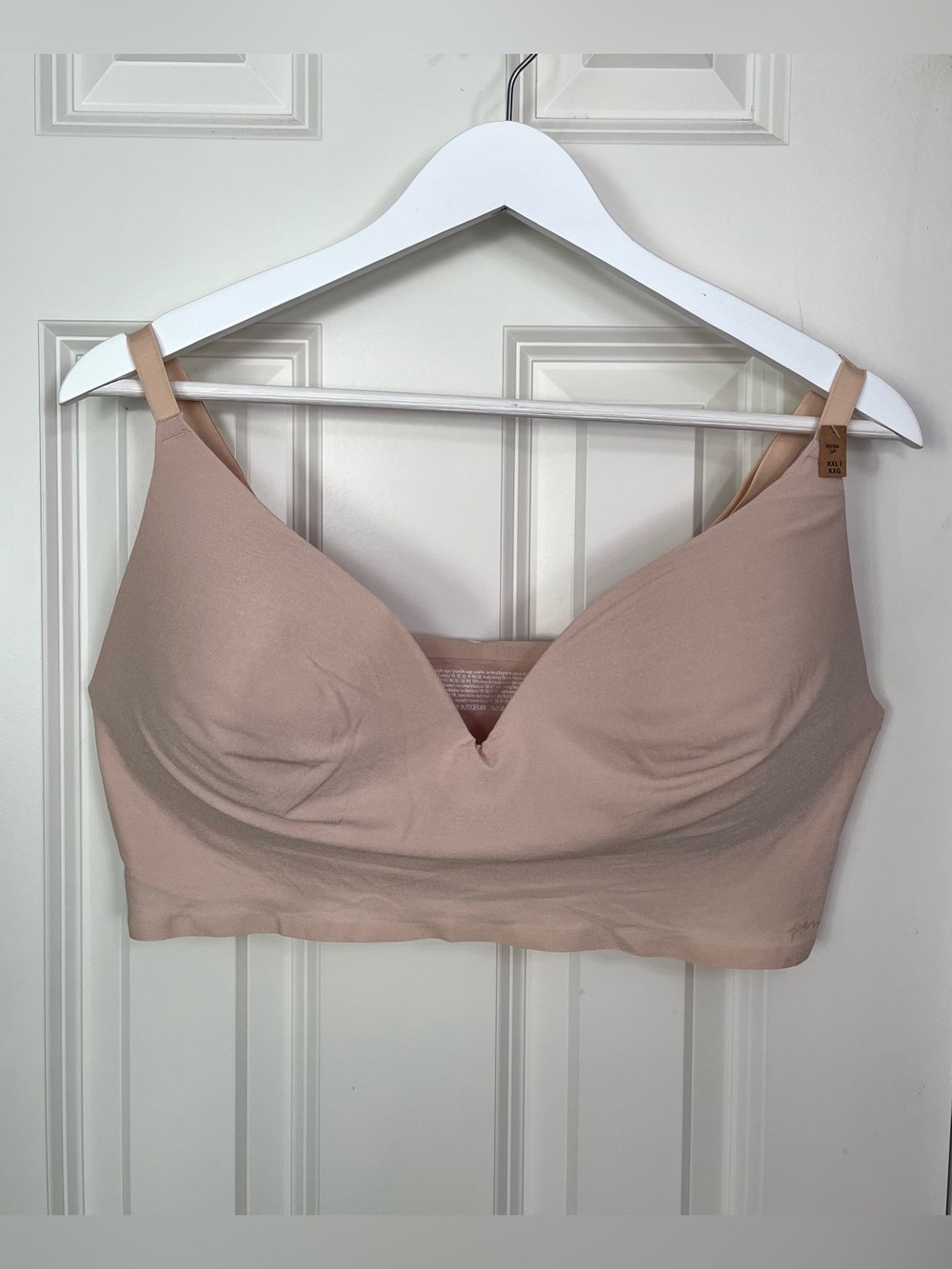 PINK Victoria’s Secret Nude Push-Up Bra FLAW AND NWT